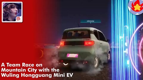 A Team Race on Mountain City with the Wuling Hongguang Mini EV | Ace Racer