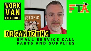 Organize Small Service Call Supplies | Dewalt | Van Loadout | Make Money as a Freelance IT Tech