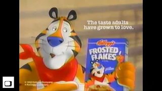 Kellogg's Frosted Flakes Cereal Commercial (1993)