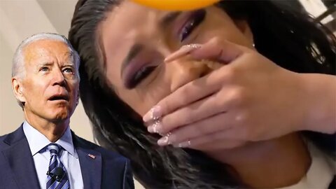 Cardi B MELTSDOWN over HIGH INFLATION and home prices! She VOTED for the FAILURE named Joe Biden!