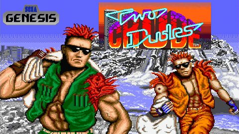 Start to Finish: 'Two Crude Dudes' gameplay for Sega Genesis - Retro Game Clipping