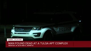 Man found dead at Tulsa apt complex