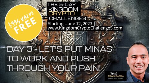 🔥 DAY 3 - Let's Put Mina to Work and Push Through the Pain with Erwin Garcia 🔥