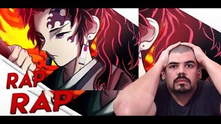 React Rap do Yoriichi Demon Slayer Kimetsu no Yaiba O Pai do Sol Sting - Melhor do mundo