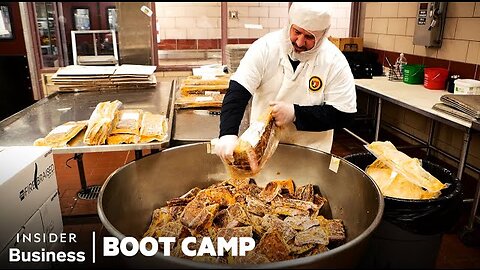 How West Point Makes Over 13,000 Meals A Day For Army Cadets | Boot Camp | Insider Business
