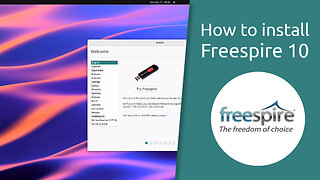 How to install Freespire 10