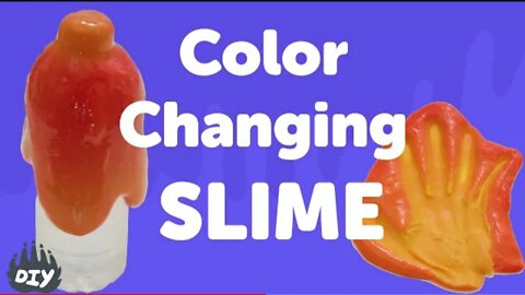 DIY Color-changing slime