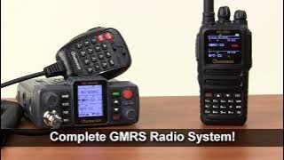 The Wouxun KG-XS20G Compact Mobile GMRS Radio