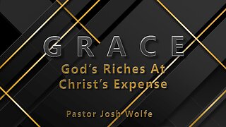 God's Riches At Christ's Expense
