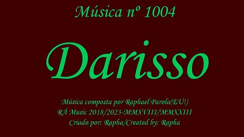 Música nº 1004-Darisso