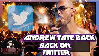 ANDREW TATE Back On TWITTER!