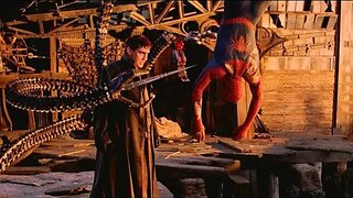 Spider-Man vs Doctor Octopus - Final Battle Scene - Spider-Man 2 (2004) Movie Clip HD