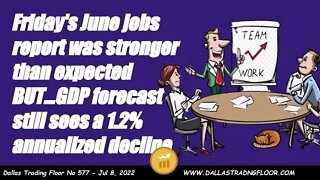 Friday's June jobs report was stronger than expected