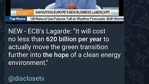 News Shorts: ECB's Lagarde and Clean Energy