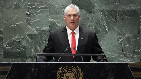 Miguel Díaz Canel ante la ONU