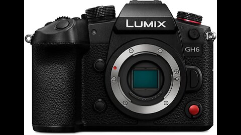Panasonic LUMIX GH6, 25.2MP Mirrorless Micro Four Thirds Camera with Unlimited