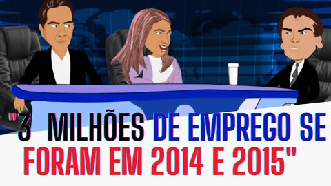 Em 2014 e 2015 se foram 3 milhões de emprego