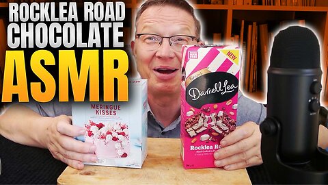 ASMR Meringue Kisses and Rocklea Road Milk Chocolate ASMR, Whisper Mukbang ASMR Rumble Video