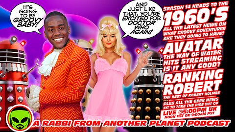 LIVE@5: Doctor Who Heads to the 1960's with Ncuti Gatwa!!! Avatar!!! Robert Holmes!!!