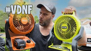 New Ridgid and Ryobi Tool fans at The Home Depot