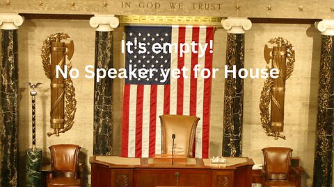 No Speaker yet for House