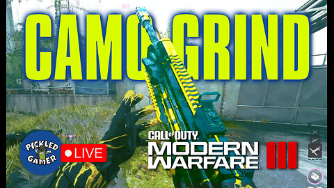 🔴 LIVE - Call of Duty MW3 - Camo and Battle Pass Grinding Almost Done