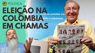 Eleição na COLÔMBIA: PETRO prepara discurso da DERROTA e HERNANDEZ com medo de atentado