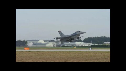 U.S. F-16 Fighting Falcon Flight Operations