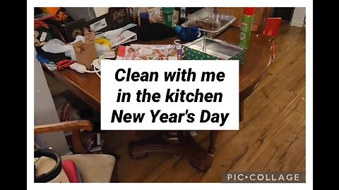 NEW YEAR'S CLEANING | KITCHEN CLEANING | CLEAN WITH ME