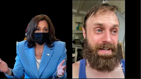 guy NAILS Kamala impression!