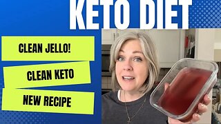 Clean Ingredient Jello Sugar Free Keto Approved