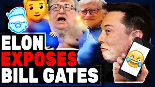 Elon Musk Just TORCHED Bill Gates & Reveals Text Messages That Show Bill's A Hypocrite On Tesla!