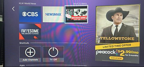 KLW World News Will be Available on ROKU Starting Monday and Amazon Fire in weeks