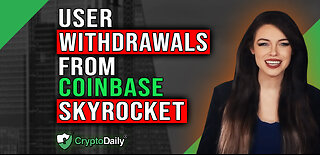 Coinbase Withdrawals Skyrocket, Crypto Daily TV 7/6/2023