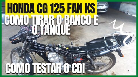 Como Trocar a CDi da Honda CG 125 fan ks