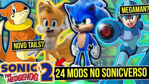 22 SONICs no Sonicverso no Sonic 2 - Os Mods Não Param 😱| Rk Play