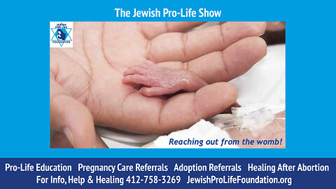 Jewish Pro-Life Show 2.27.24 The Adoption Option with Terri Marcroft