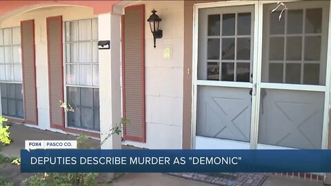 Pasco County Sheriff details murder he says was "demonic and horrific"