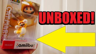 Unboxing a Cat Mario Amiibo!