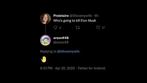 Elon Musk Death Threat Compilation