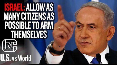 Israel Now Wants As Many Citizens Armed As Possible Reversing Their Strict Gun Control