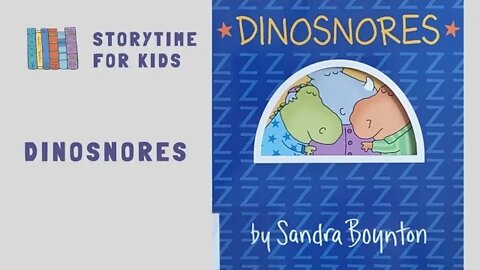 @Storytime for Kids | Dinosnores by Sandra Boynton