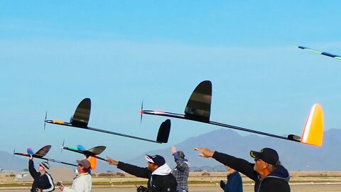 F5J RC Glider Contest, Stanfield Arizona, December 2020