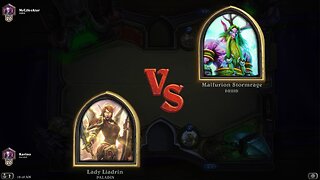 Hearthstone, match 6/9/2016 (no audio)