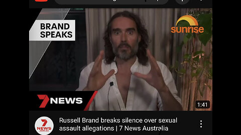 Russell Brand breaks silence over sexual assault allegations / News Australia