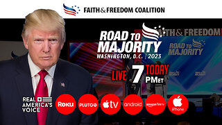 PRESIDENT TRUMP LIVE FROM FAITH AND FREEDOM COALITION ROAD TO MAJORITY