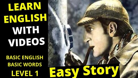 Learn English through story level 1 - Sherlock Holmes .