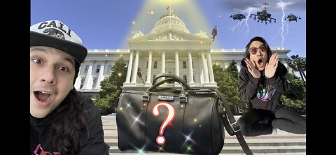 WE FOUND A MYSTERIOUS BAG AT THE SACRAMENTO STATE CAPITAL!