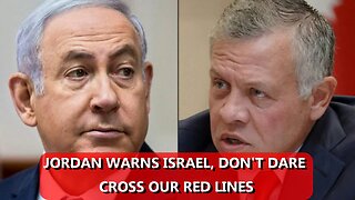 JORDAN THREATENS NETANYAHU