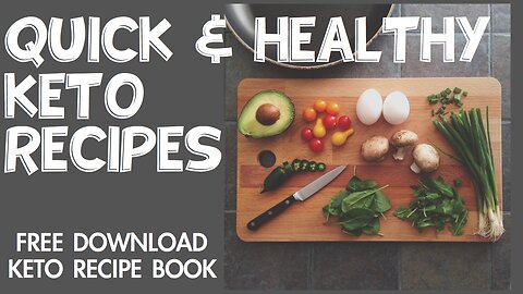 Quick And Healthy Keto Recipes [Free Download In Description]